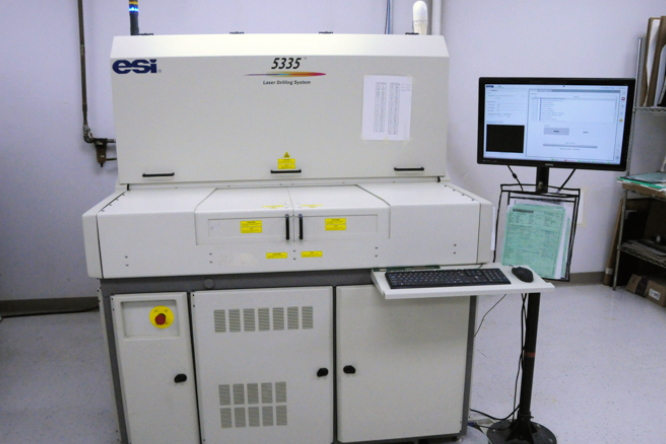 ESI Laser Drill