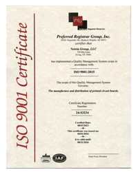 ISO-9001-2015 Certification - NetVia Group